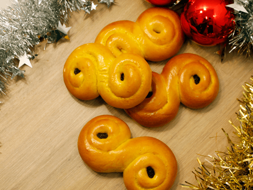 Lussekatt med saffran